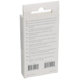 Tubo per schiuma di latte con finitura in acciaio inox HP2 per macchine da caffè Jura