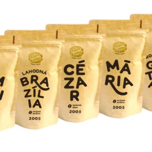 Caffè Golden Bean - Incontra 5 caffè per espresso dolce 1000g (Emilia, Brasile, Caesar, Maria, Guatemala) ZRNKOVÁ